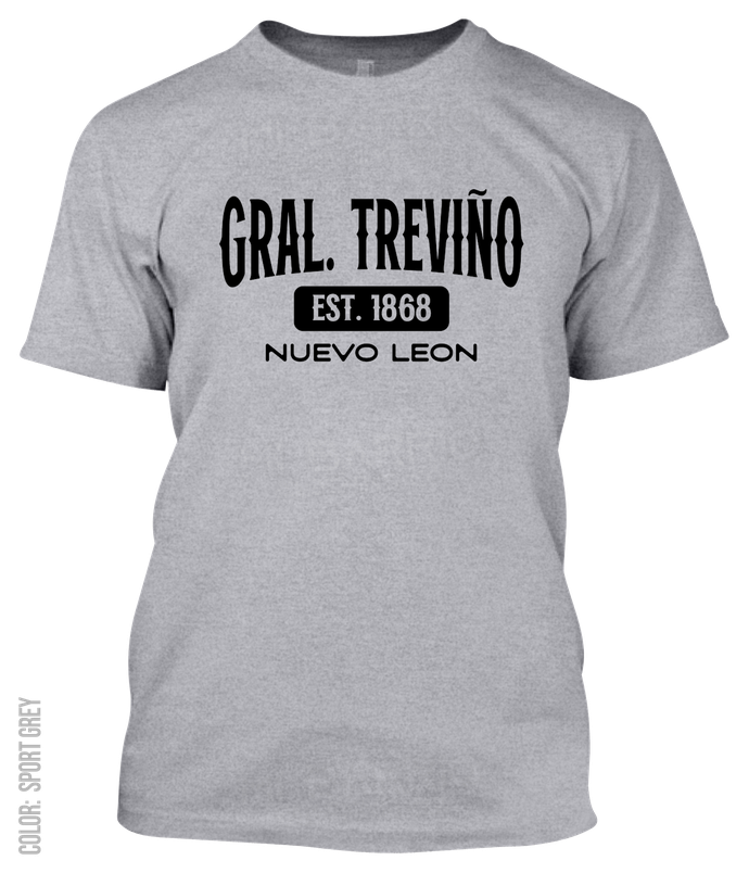 General Trevino, Nuevo Leon Athletic T-Shirt