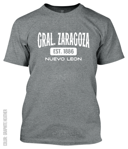General Zaragoza, Nuevo Leon Athletic T-Shirt