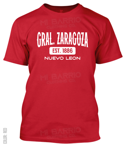 General Zaragoza, Nuevo Leon Athletic T-Shirt
