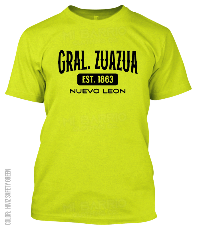 General Zuazua, Nuevo Leon Athletic T-Shirt