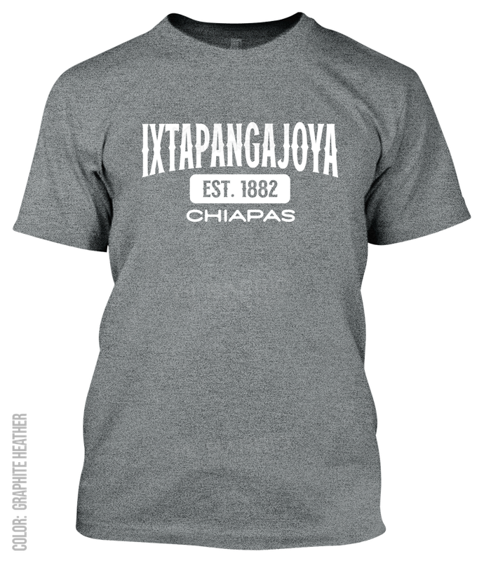 Ixtapangajoya, Chiapas Athletic T-Shirt