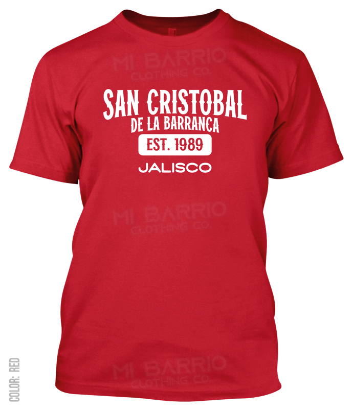 San Cristobal De La Barranca, Jalisco Athletic T-Shirt