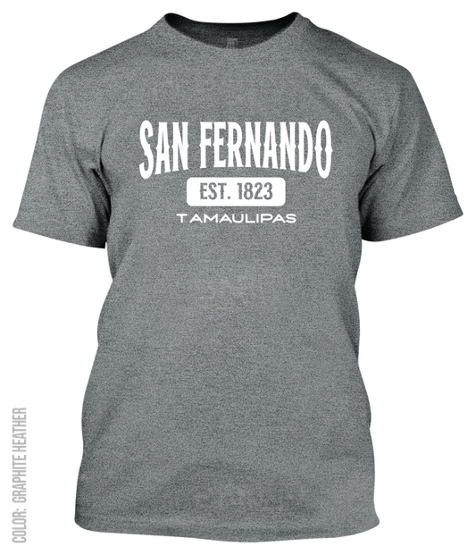San Fernanado, Tamaulipas Athletic T-Shirt